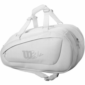 Wilson BELA DNA SUPER TOUR Geantă pentru padel, alb, mărime imagine