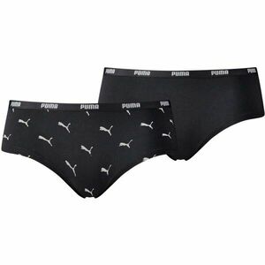 Puma WOMEN PRINTED HIPSTER 2P PACKED Chilot pentru femei, negru, mărime imagine