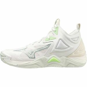 Mizuno WAVE MOMENTUM 3 MID W Încălțăminte de sală femei, alb, mărime 36.5 imagine