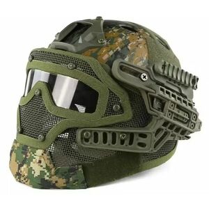 DRAGOWA Tactical Ciocan tactic pentru cască, Digital Woodland imagine
