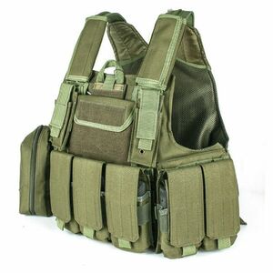 Vesta tactică DRAGOWA Tactical Tactical Heavy Duty Vest, Olive imagine