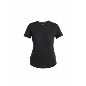 Tricou cu mânecă scurtă Merino pentru femei Icebreaker 125 Cool Lite Sphere III, negru imagine