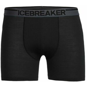 Pantaloni scurți boxeri Icebreaker Anatomica pentru bărbați, negri imagine