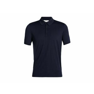 Icebreaker Tricou cu mânecă scurtă Merino pentru bărbați 150 Tech Lite III, albastru închis imagine