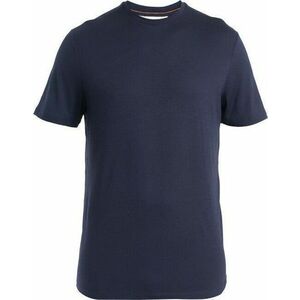 Icebreaker Tricou cu mânecă scurtă Merino pentru bărbați 150 Tech Lite III, albastru închis imagine