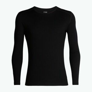 Tricou termic cu mânecă lungă Icebreaker 260 Tech pentru bărbați, negru imagine