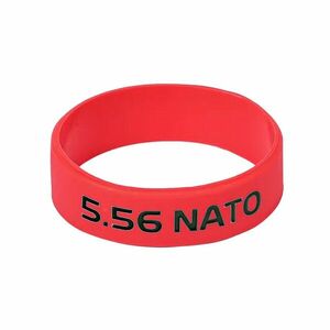 Leguon Bandă de cauciuc pentru marcarea încărcătorului Volt 5.56 mm, roșu-negru imagine