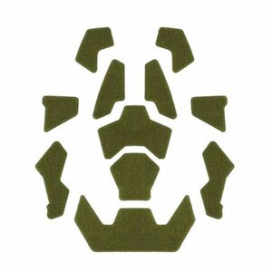 Leguon Set de benzi cu arici pentru cască Patch, olive imagine