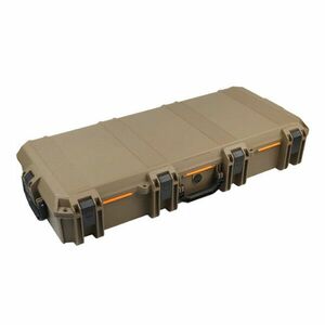 Leguon Carcasă tactică impermeabilă și rezistentă la șocuri pentru arme Bastion cu roți și încuietori de siguranță, coyote imagine