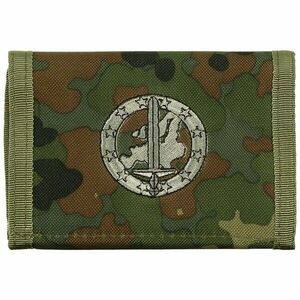 Portofel MFH cu logo-ul Eurocorp, camuflaj BW imagine