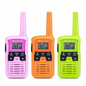 Midland XT10 PRO Set de radiouri de exterior multicolore în trei culori imagine
