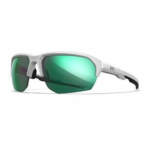 Wiley X Ochelari de soare Jakl, Captivate Polarized Green Mirror/ Polished White imagine
