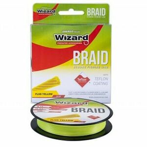 Fir textil Wizard Braid galben 135m (Diametru fir: 0.30 mm) imagine