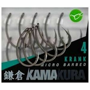 Carlige Kamakura Krank Barbed 10buc/plic Korda (Marime Carlige: Nr. 8) imagine