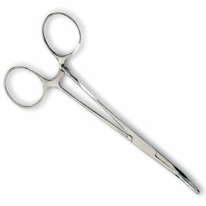 Pensa Curbata tip Foarfeca DAM Curved Forceps, 12.5cm imagine