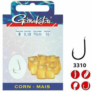 Carlige legate Gamakatsu 3310B, 0.18mm, 10buc imagine