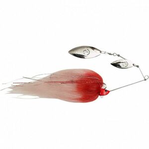 Spinnerbait Savage Gear Da Mega Bush White Silver, 55g, Red Head imagine