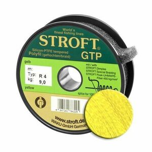 Fir Textil Stroft GTP Type R, galben, 100m (Diametru fir: 0.08 mm) imagine