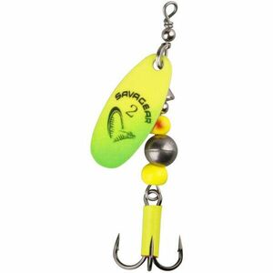 Lingurita rotativa Savage Gear Caviar nr.2, 6g, Fluo-Yellow-Chartreuse imagine