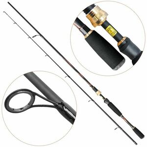 Lanseta Baracuda Spin Crius 2.40 m, 8–35 g, 2 tronsoane imagine