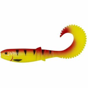 Shad Savage Gear Cannibal Curltail, Golden Ambulance, 10cm, 5g, 4buc imagine