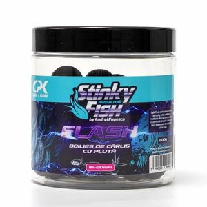 Boilies Critic Echilibrat de Carlig CPK Flash, 14/16mm, 250g (Aroma: Stinky Fish) imagine