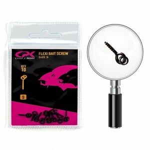 Surub cu Anou CPK Flexi Bait Screw, 10buc/plic (Marime: 7 mm) imagine