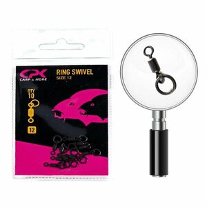 Vartej CPK Ring Swivel cu Inel, 10buc/plic (Marime vartej: Nr. 8) imagine