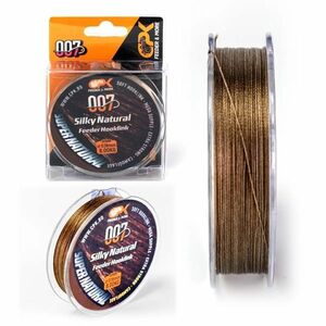 Fir Textil CPK Silky Natural Feeder Hooklink, Brown, 15m (Diametru fir: 0.14 mm) imagine