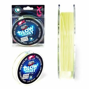 Fir Monofilament CPK Glow Supercast, Alb Stralucitor, 300m (Diametru fir: 0.37 mm) imagine