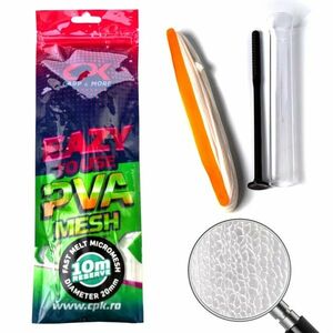 Kit Plasa Solubila CPK Fast Melt PVA cu Tub si Presa, 10m (Diametru: 25mm) imagine