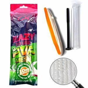 Kit Plasa Solubila CPK Slow Melt PVA cu Tub si Presa, 10m (Diametru: 25mm) imagine