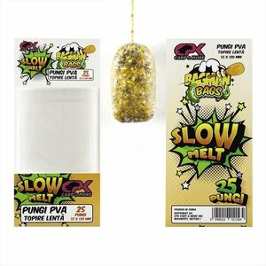 Pungi PVA CPK Bagman, Slow Melt, 25buc (Varianta: 55/120mm) imagine
