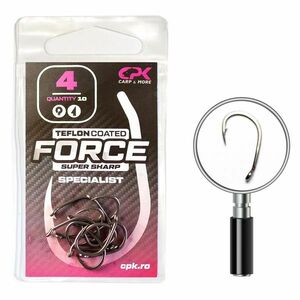 Carlige CPK Force Teflon Specialist, 10buc/plic (Marime Carlige: Nr. 4) imagine