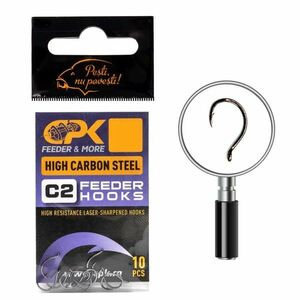 Carlige CPK C2 Feeder Hooks, 10buc/plic (Marime Carlige: Nr. 12) imagine