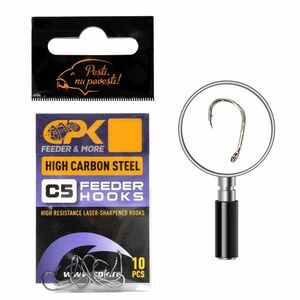 Carlige CPK C5 Feeder Hooks, 10buc/plic (Marime Carlige: Nr. 12) imagine