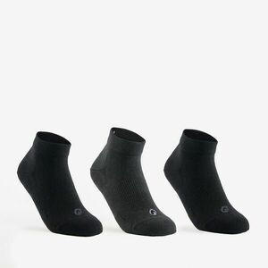 SET 3 X PERECHI ȘOSETE SPORT MEDII RS 160 NEGRU GRI COPII. imagine