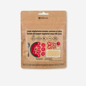 Supă liofilizată vegetariană cu roșii, ardei și paste 65 g imagine