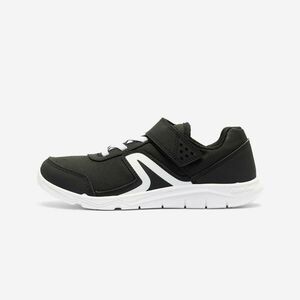 Încălțăminte Educație fizică Power Walking 100 Alb-Negru Copii imagine