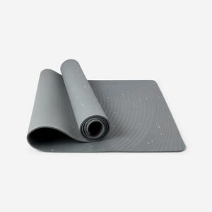 Saltea de yoga moale mărime XL 200 x 75 cm x 5mm, Gri imagine