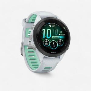 Ceas conecat multisport GPS CARDIO GARMIN FORERUNNER 265 S MUSIC Alb imagine