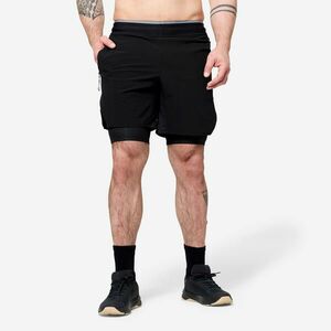 Pantalon scurt cross-training respirant și lejer, Celliant negru gri imagine