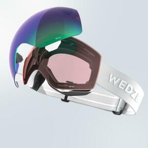 Ochelari Schi/Snowboard G900 I Orice Vreme Alb Copii/Adulți imagine