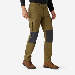 Pantalon cargo rezistent Stepă 500 bumbac 100% bicolor imagine
