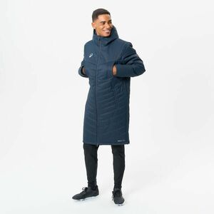 Geacă Parka Lungă Fotbal Albastru Adulți imagine