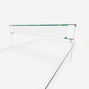 Set Fileu + structură Volei pe plajă BV500 (6m) Albastru imagine