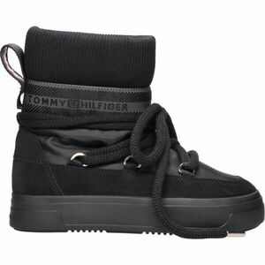 Tommy Hilfiger TOMMYTECH LOGOTAPE SNOWBOOT WARM Apreschiuri pentru femei, negru, mărime imagine