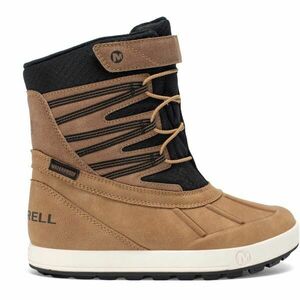 Merrell SNOW BANK 5.0 WP Încălțăminte de iarnă pentru copii, maro, mărime 37 imagine