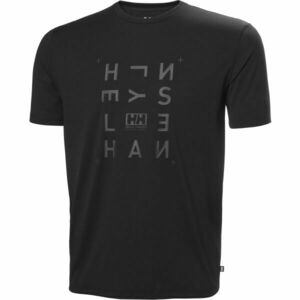 Helly Hansen SKOG GRAPHIC Tricou de bărbați, negru, mărime imagine