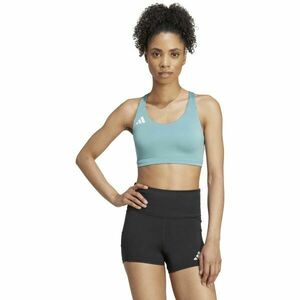 adidas ADIZERO ESSENTIALS RUN MEDIUM-SUPPORT BRA Sutien sport pentru femei, turcoaz, mărime S A-B imagine